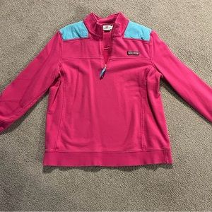 Women’s  Vineyard Vines 1/4 zip-Size Large